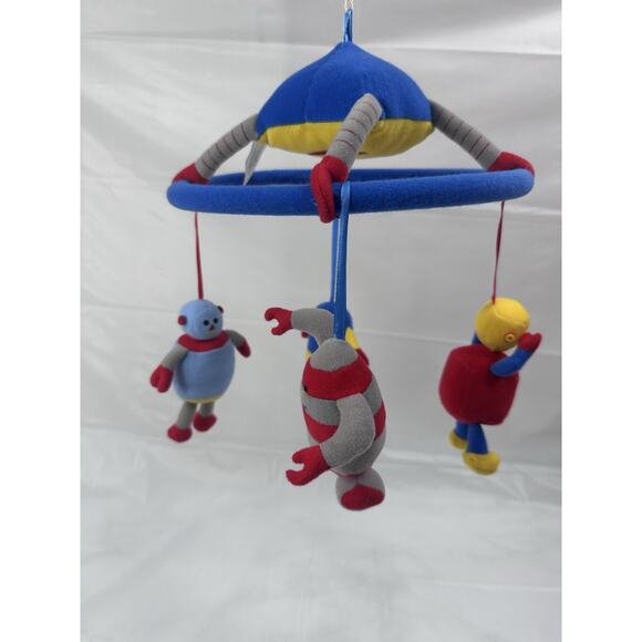 North American Bear Co Baby Bot Musical Mobile “Children’s Marching Song” Crib - Picture 7 of 14